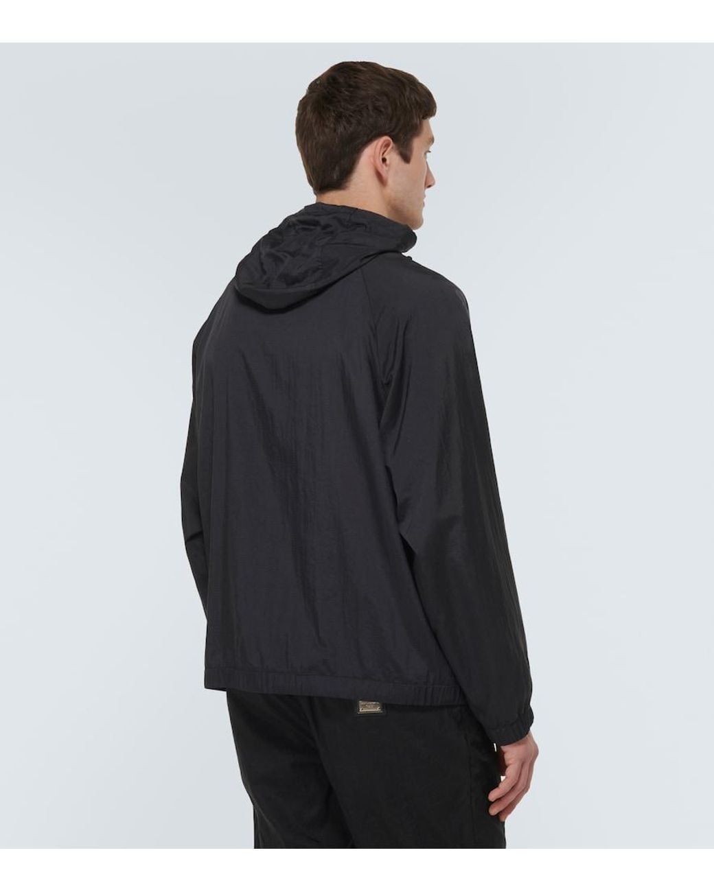 Dolce & Gabbana Black Technical Jacket for men