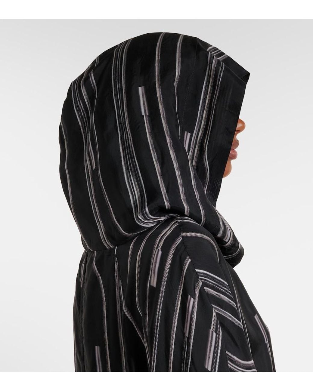 Rick Owens Black Printed Tunic