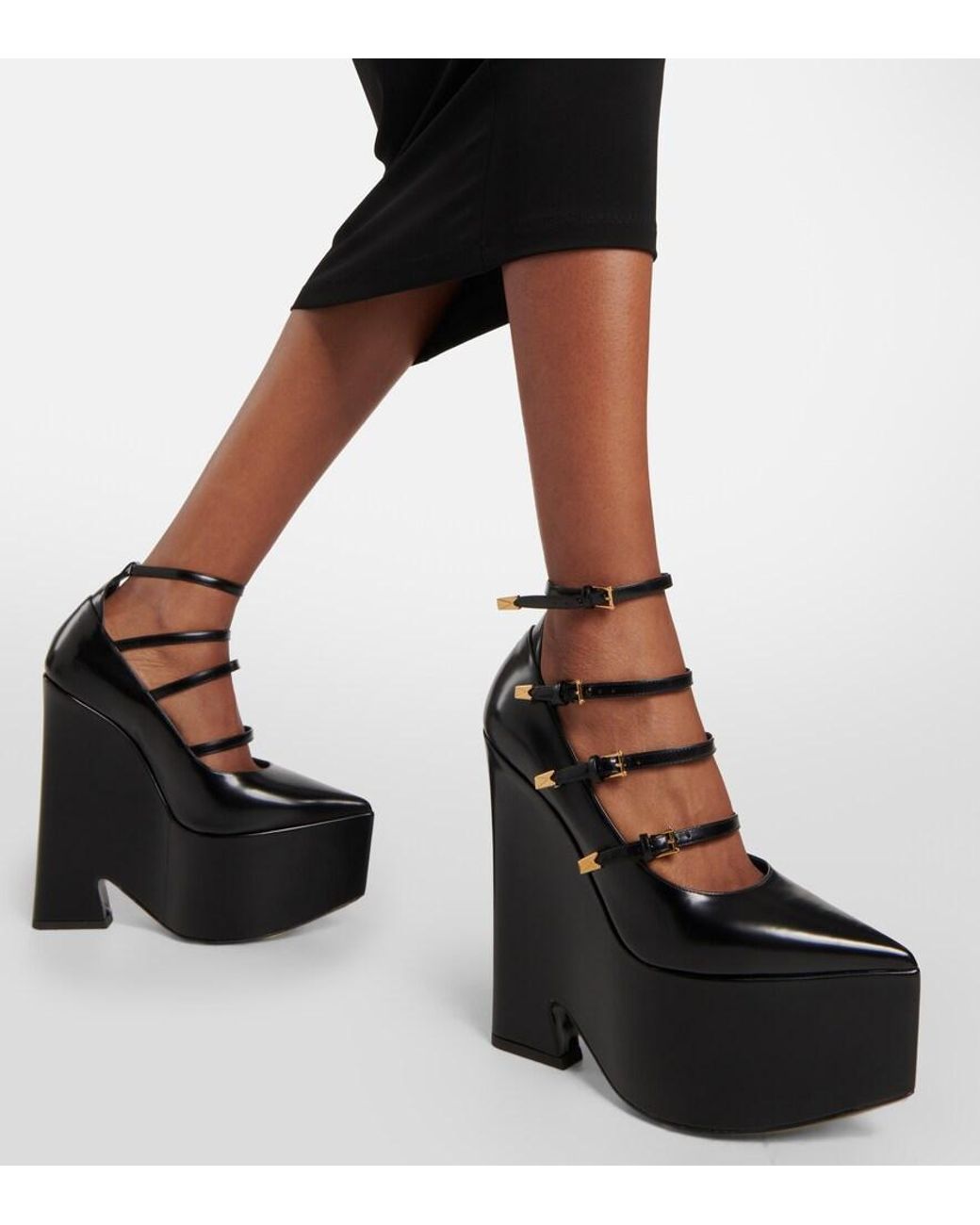 Versace Black Pumps