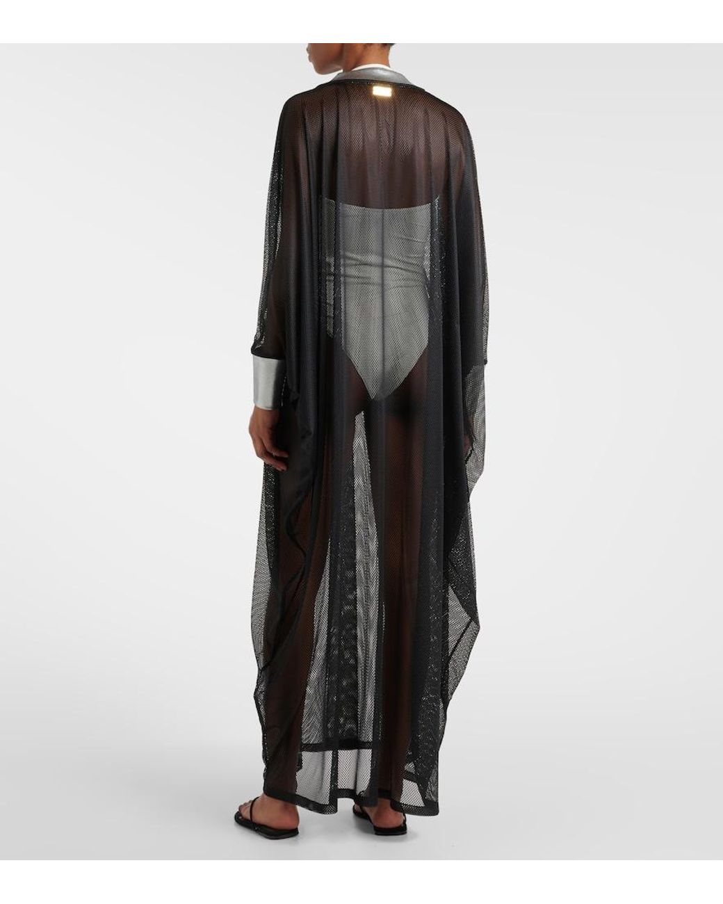 Caftan De Malla Balmain de color Black