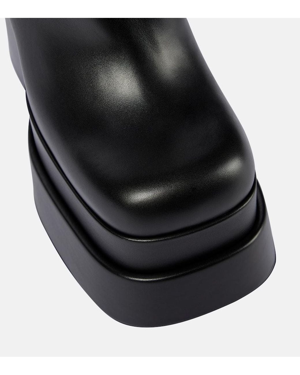 Versace Black Aevitas Platform Boots