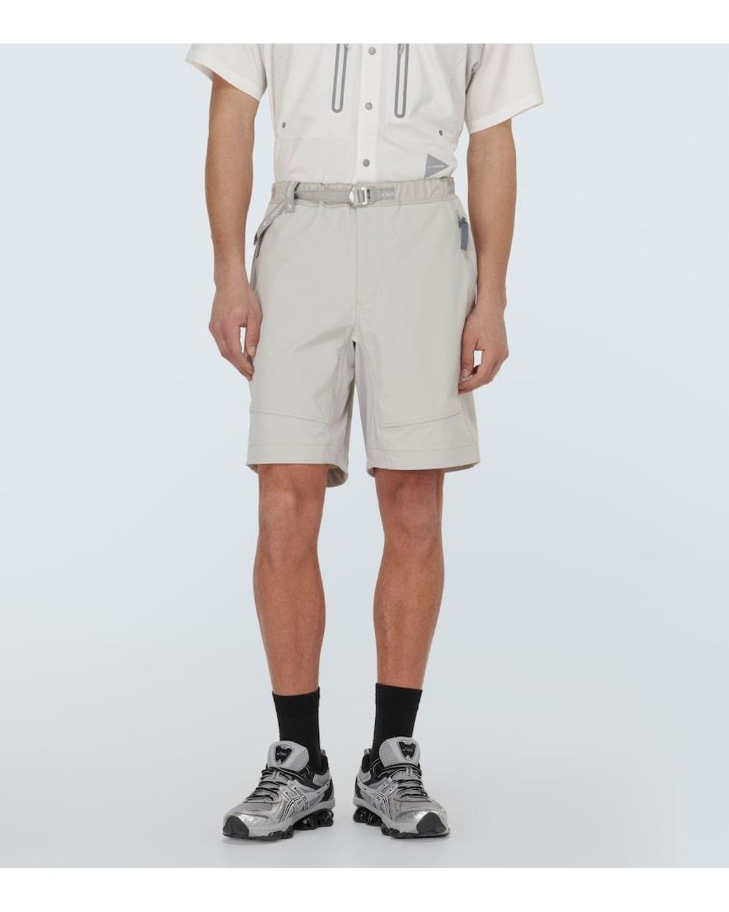 Shorts Tecnicos And Wander de hombre de color Gray