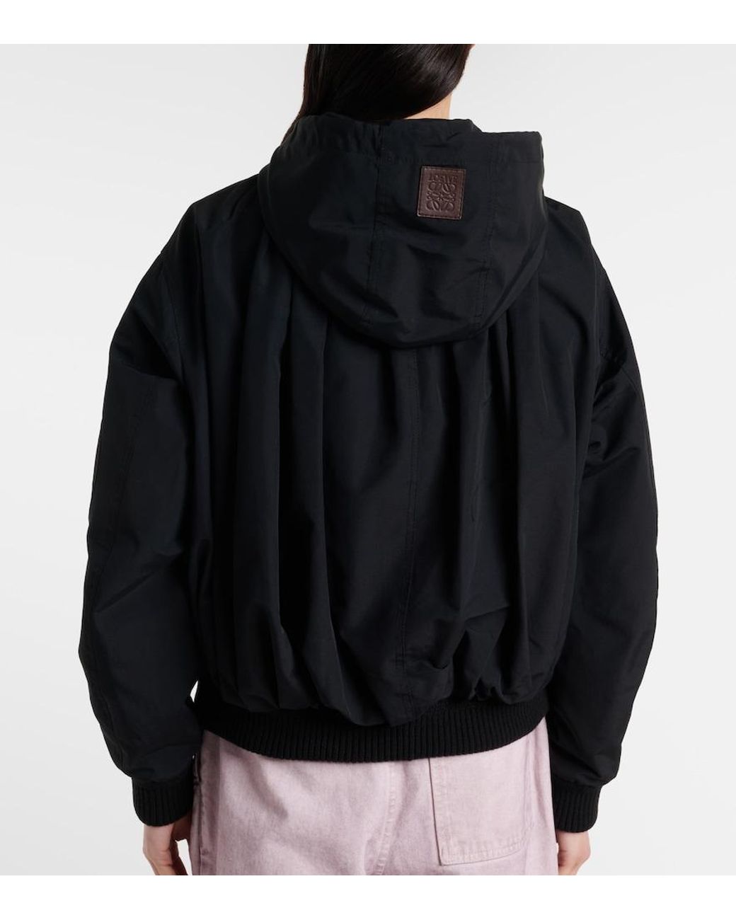 Loewe Black Technical Cotton-Blend Jacket