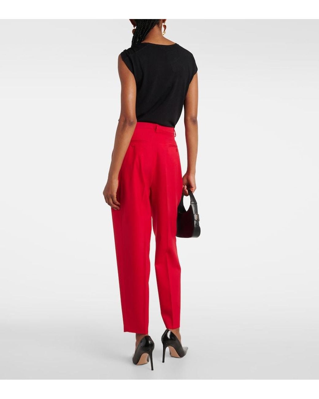 Altuzarra Emmett Wool Tapered Pants
