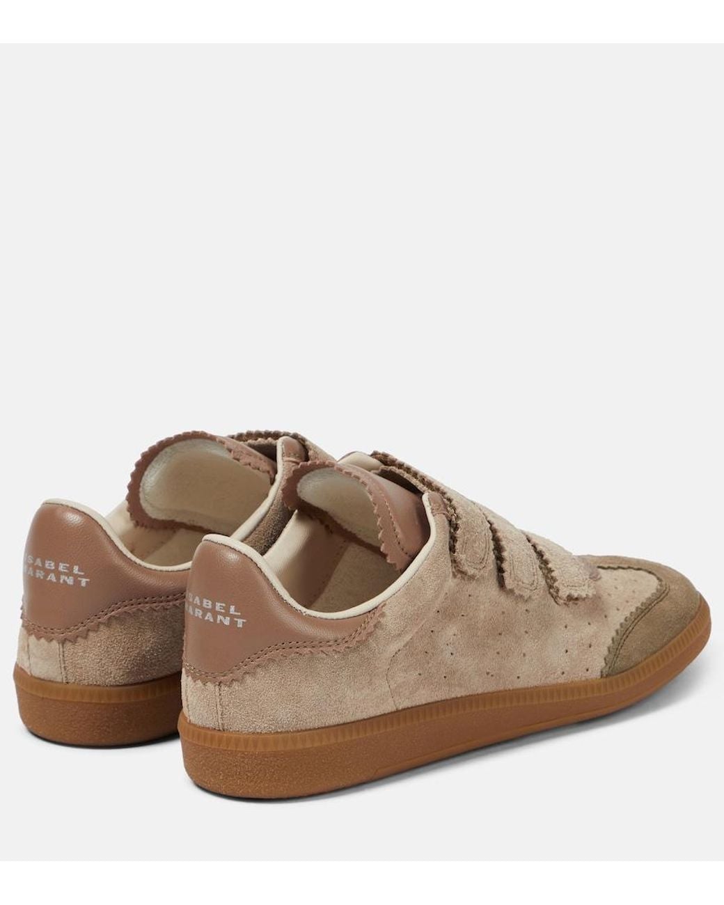 Isabel Marant Brown Taupe Beth Sneakers