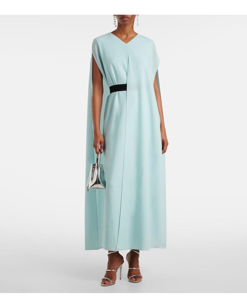 Roksanda Blue Fyera Crepe Maxi Dress