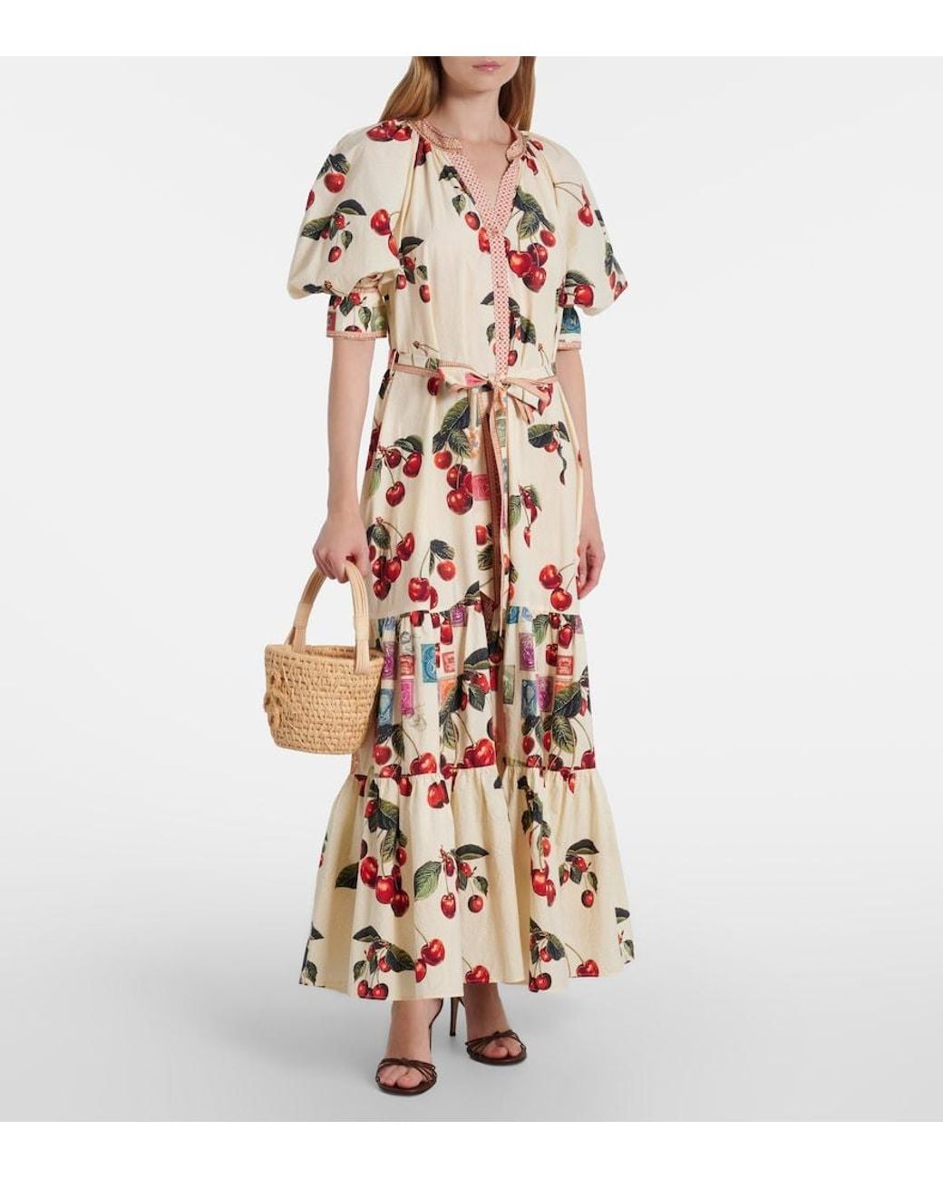 Camilla White Notes From The Road Printed Cotton Shirt Dress