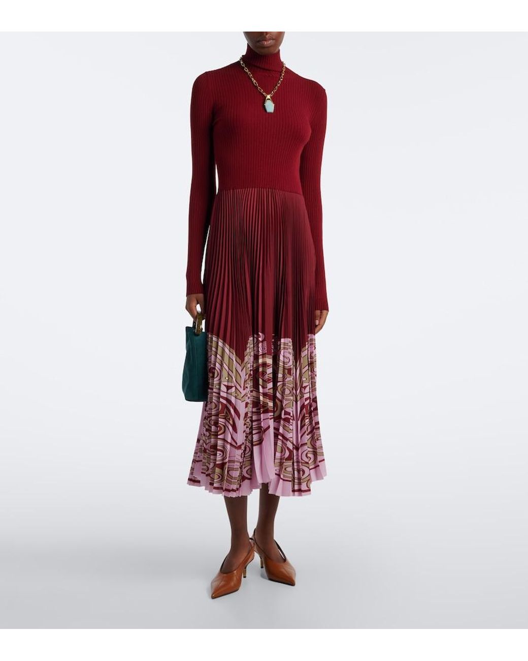 Robe Midi Moondance LaDoubleJ en coloris Red