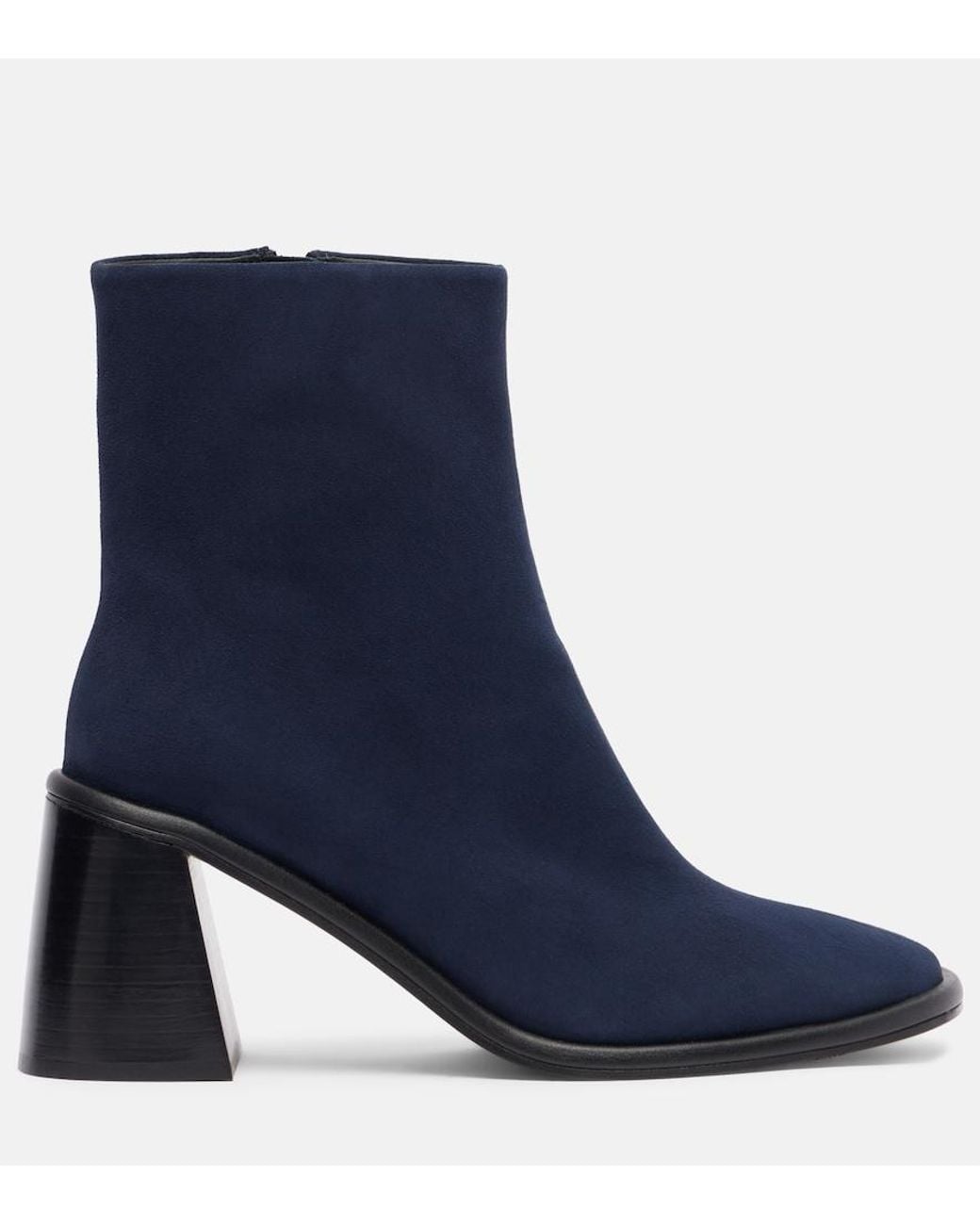 Souliers Martinez Blue Teruele 80 Suede Ankle Boots