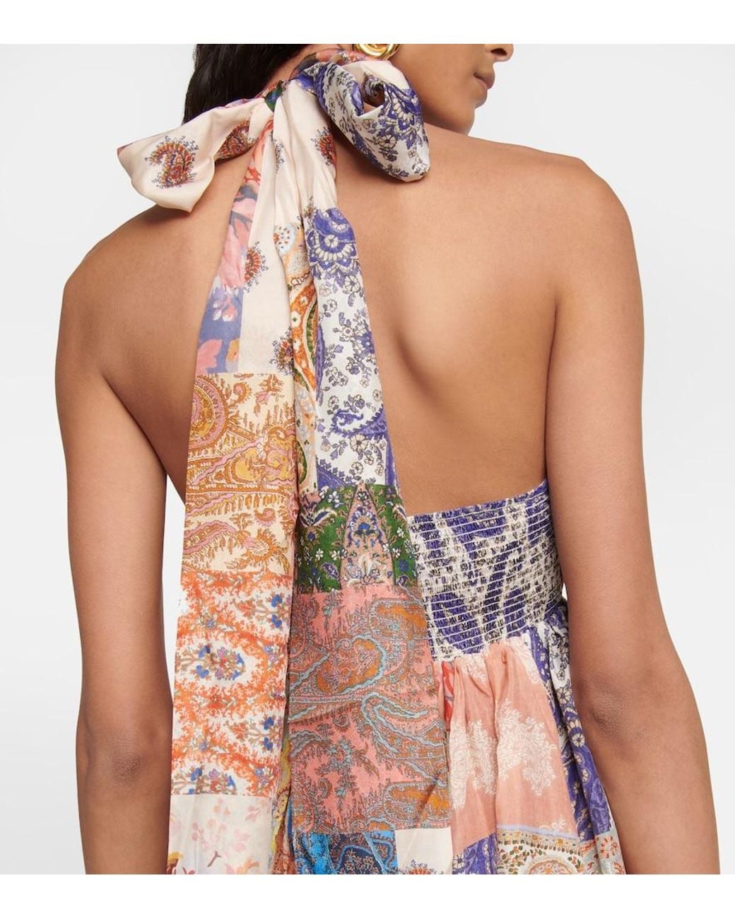 Zimmermann White Silk Dress
