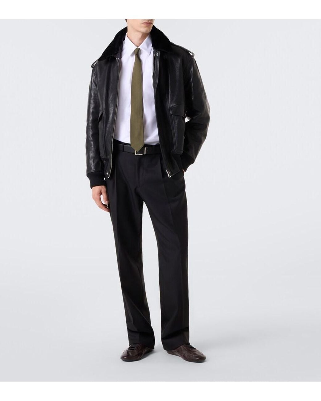 Baskets Collapse En Cuir Prada pour homme en coloris Brown