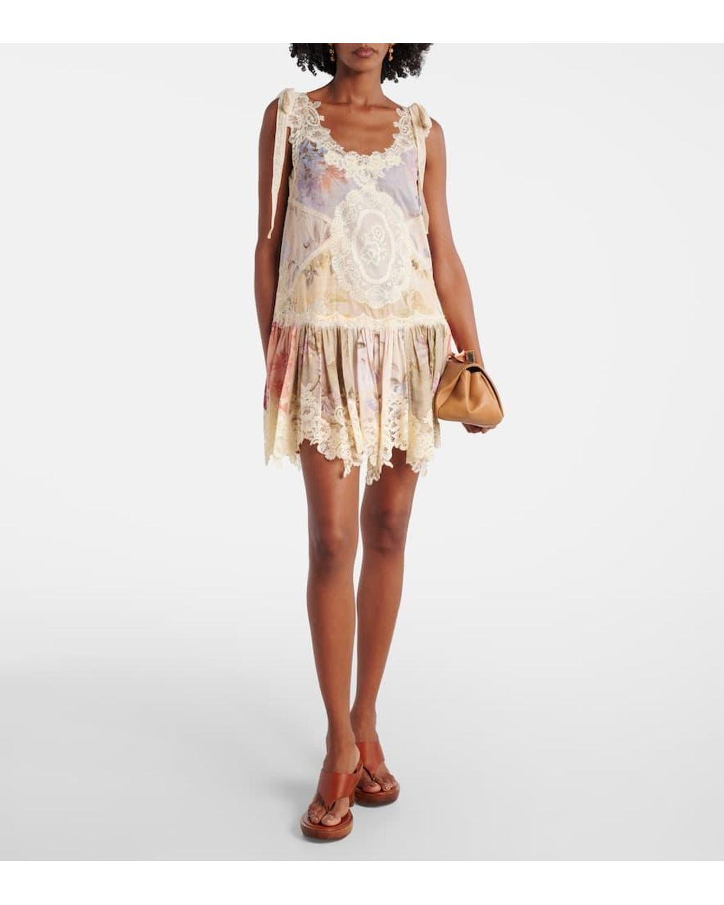 chinese dress ladies Collide Lace Mini Dress