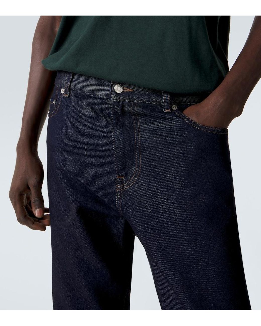 Jeans Rectos Dunhill de hombre de color Blue