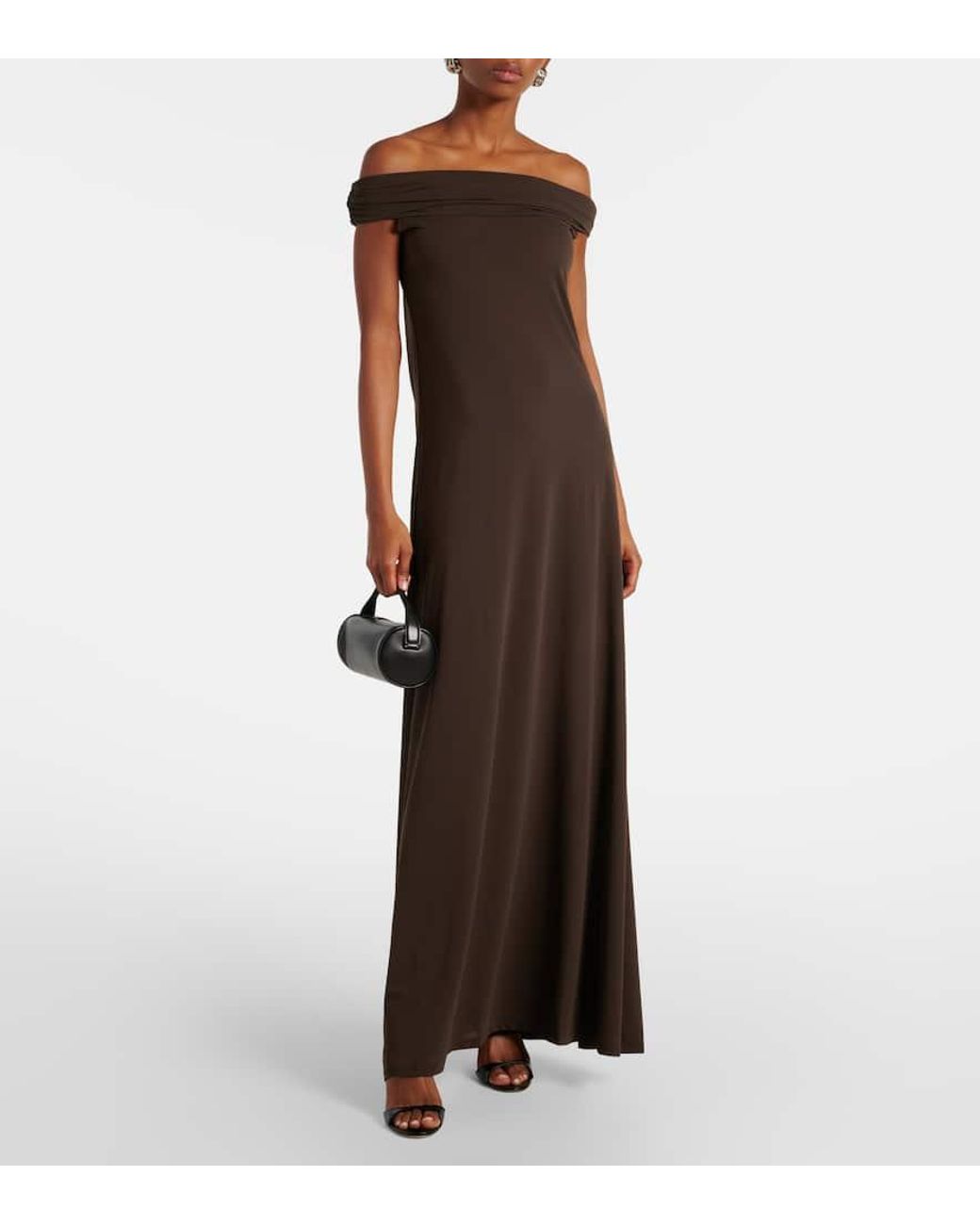 sofie maxi dress chocolate brown Sofie Dress main image 1