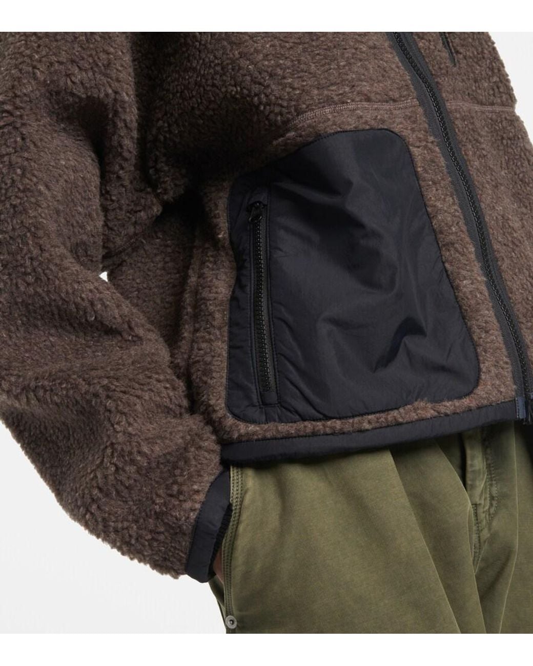 Canada Goose Brown Simcoe Wool-Blend Jacket