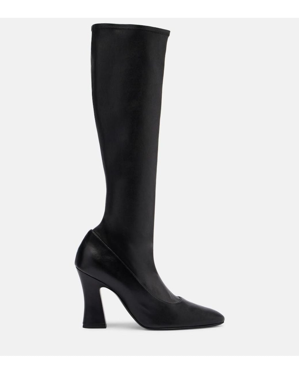 Magda Butrym Black Leather Knee-High Boots