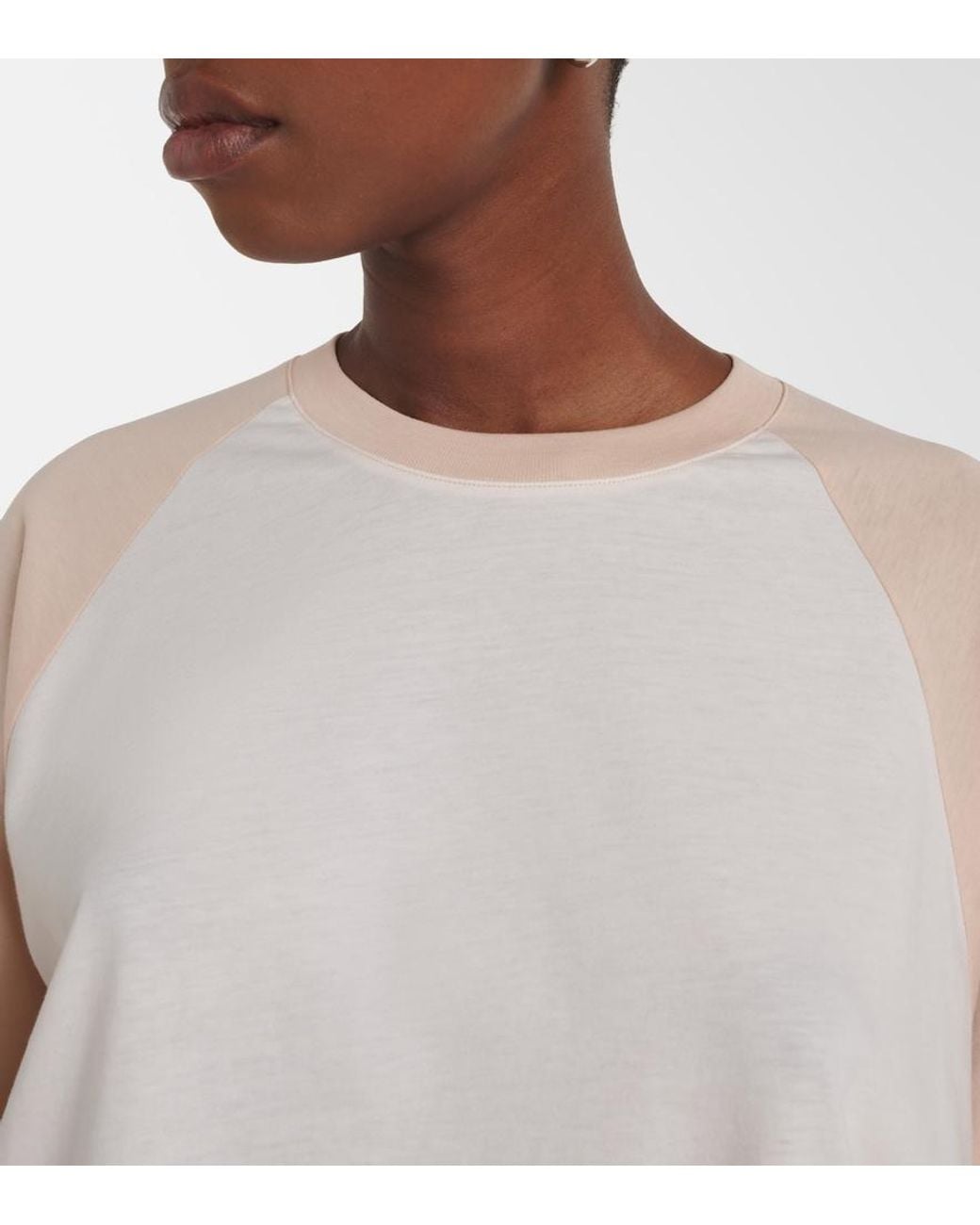 Wardrobe NYC White Cotton Jersey Sweatshirt