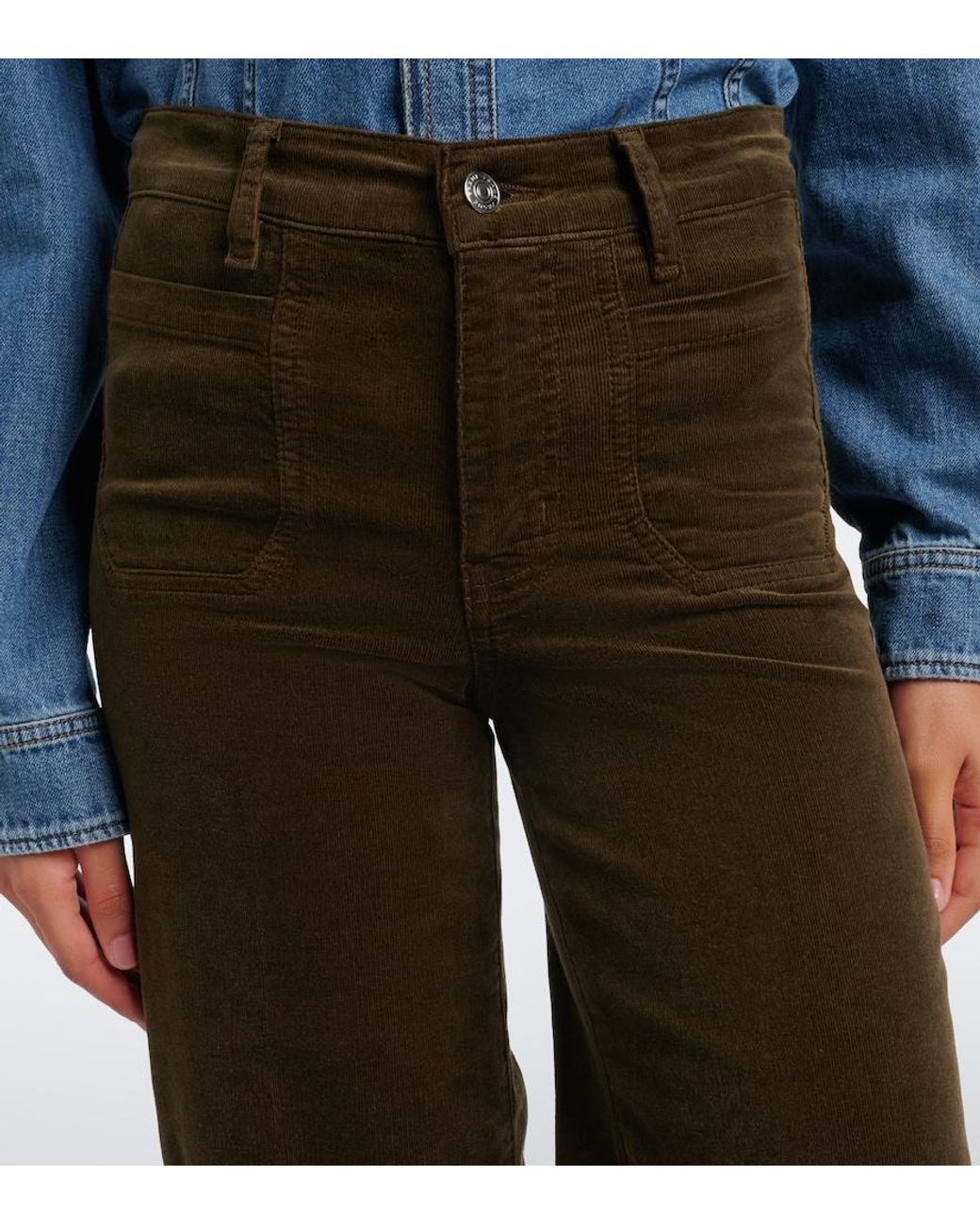 FRAME Black Le Slim Palazzo Wide-Leg Jeans
