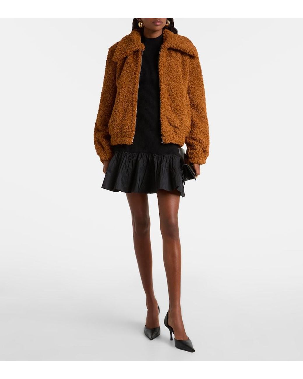 Patou Brown Bomber Jacket