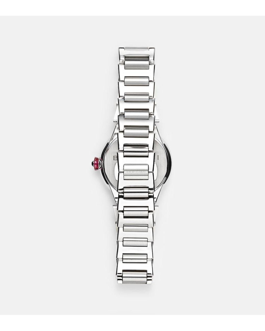 BVLGARI Pink Uhr Lvcea Mit Diamanten