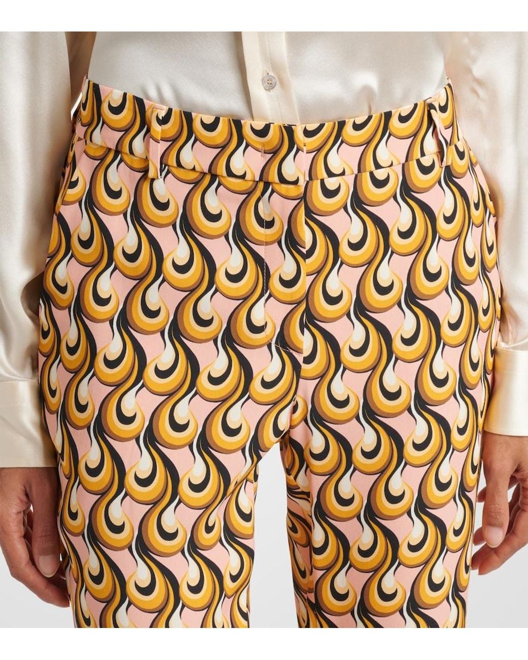 LaDoubleJ Metallic 24/7 Straight Pants