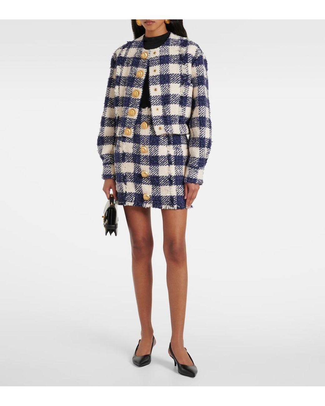 Balmain Blue Skirts