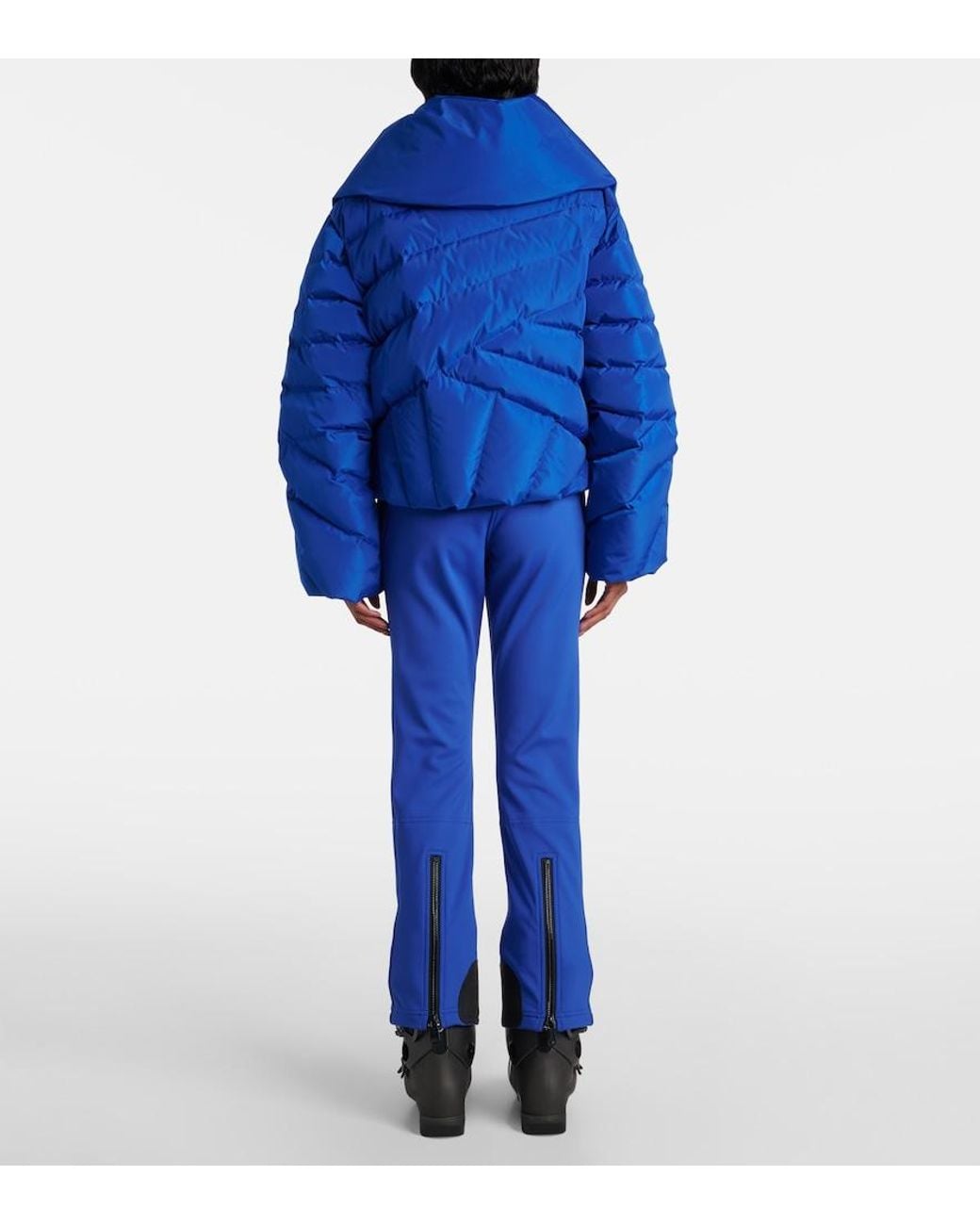Goldbergh Blue Liora Quilted Down Ski Jacket