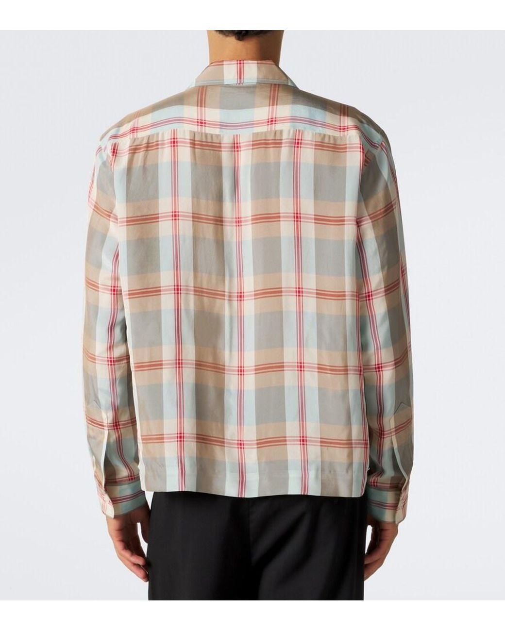 Bode Multicolor Canyon Checked Shirt for men