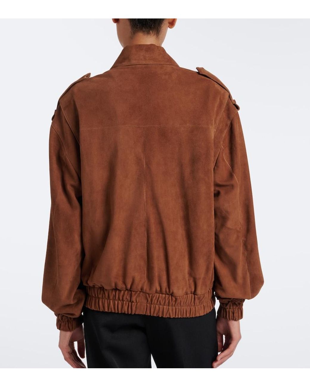 Arma Brown Halti Suede Blouson Jacket