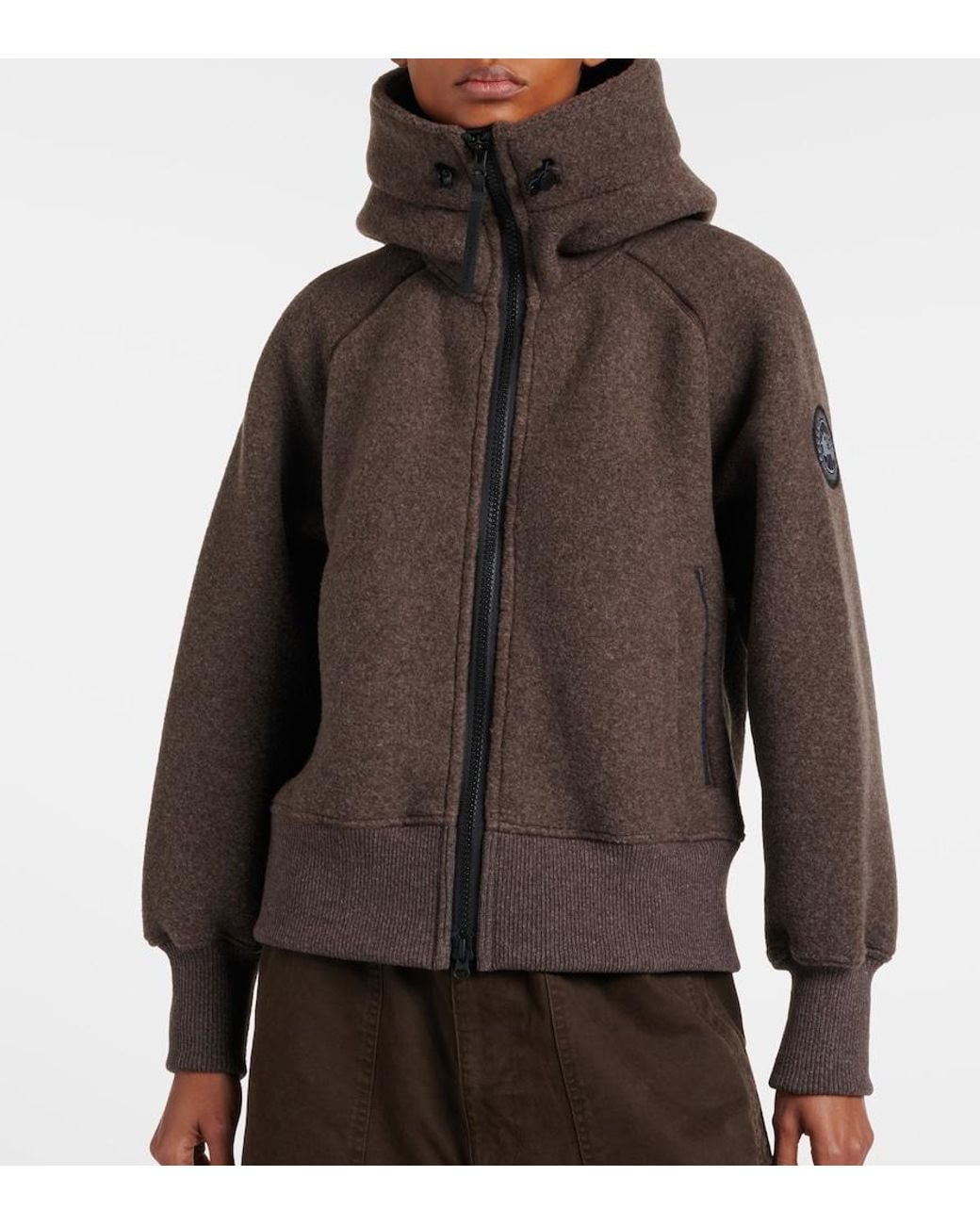 Canada Goose Brown Label Chilliwack Wool-Blend Jacket