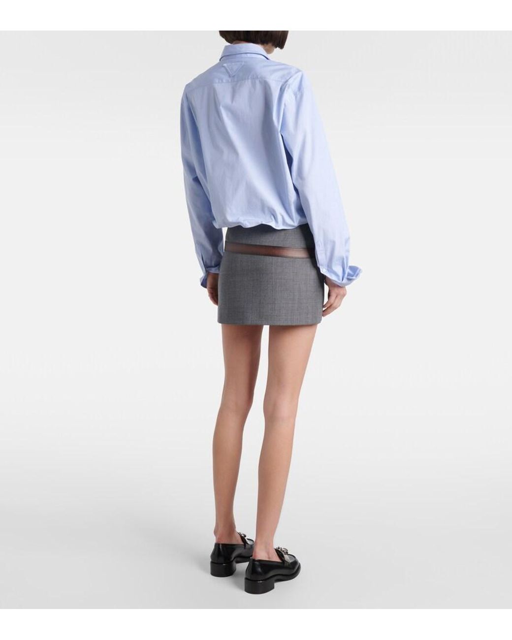 Prada Gray Skirts