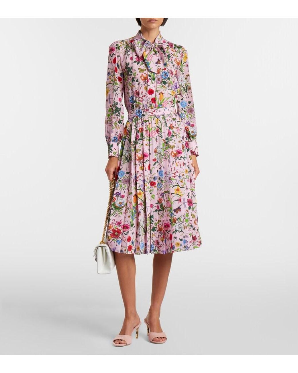 Gucci Pink Castello Calf Hair Mules