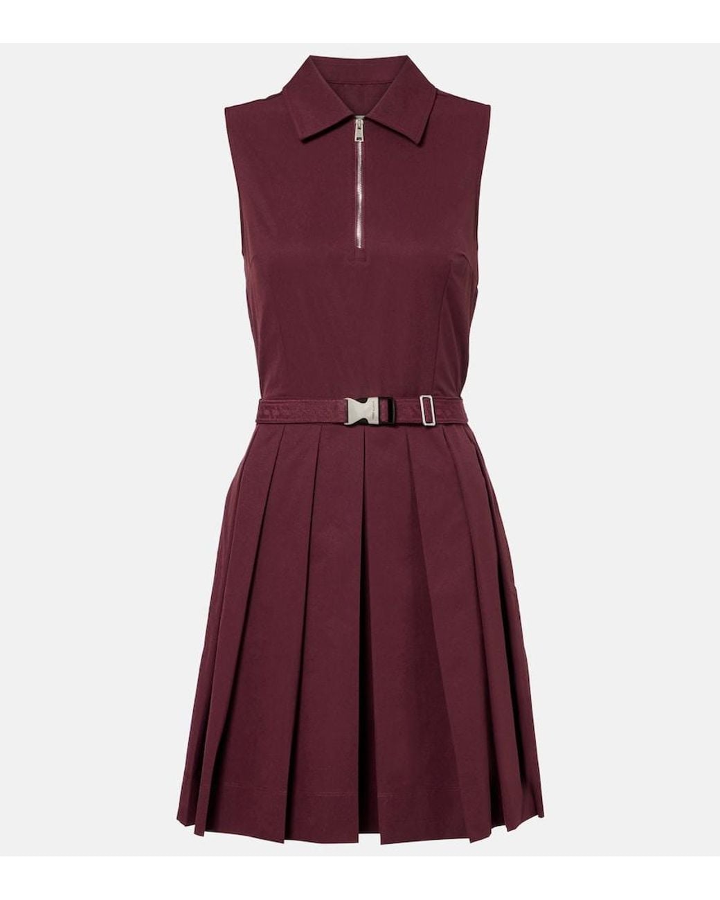 Tory Burch Purple Pleated Tennis Dress