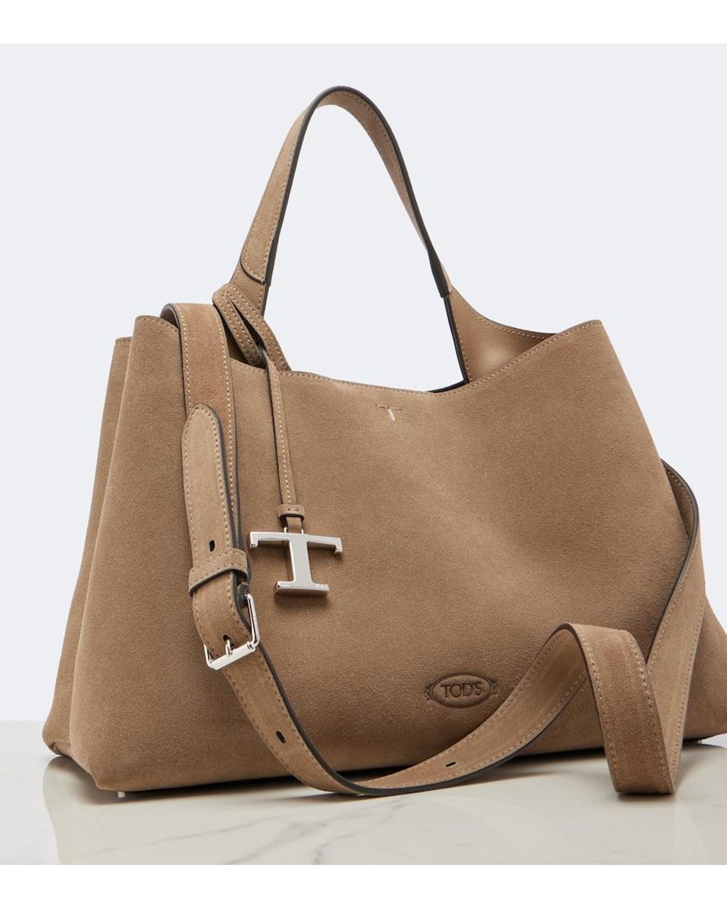 Shopper Apa Medium di Tod's in Brown