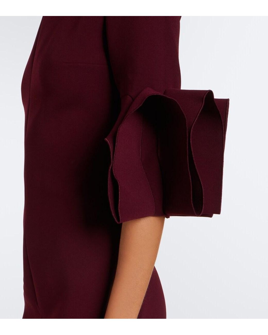 Roksanda Purple Eryl Midi Dress
