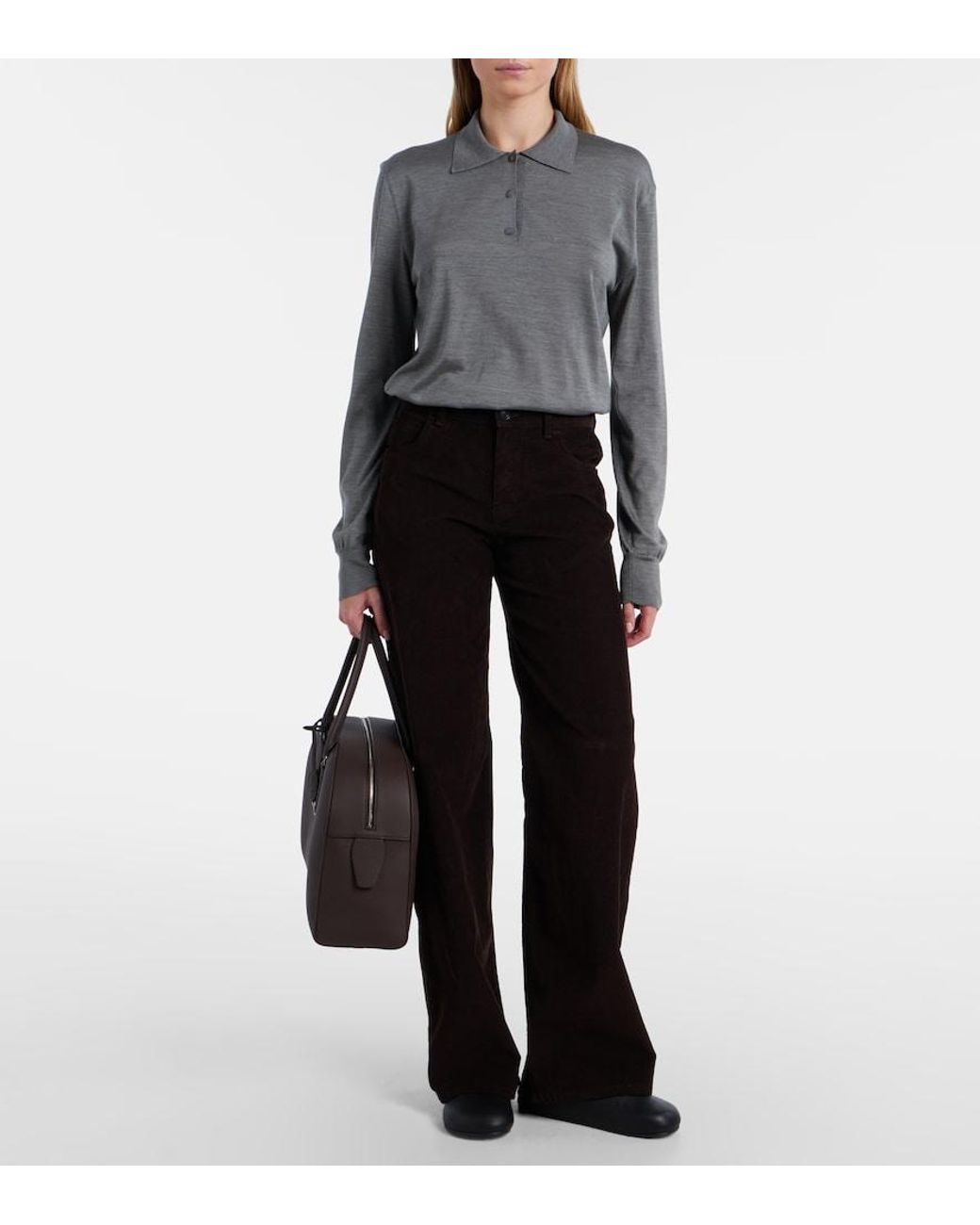Borsa India 15.75 di The Row in Black