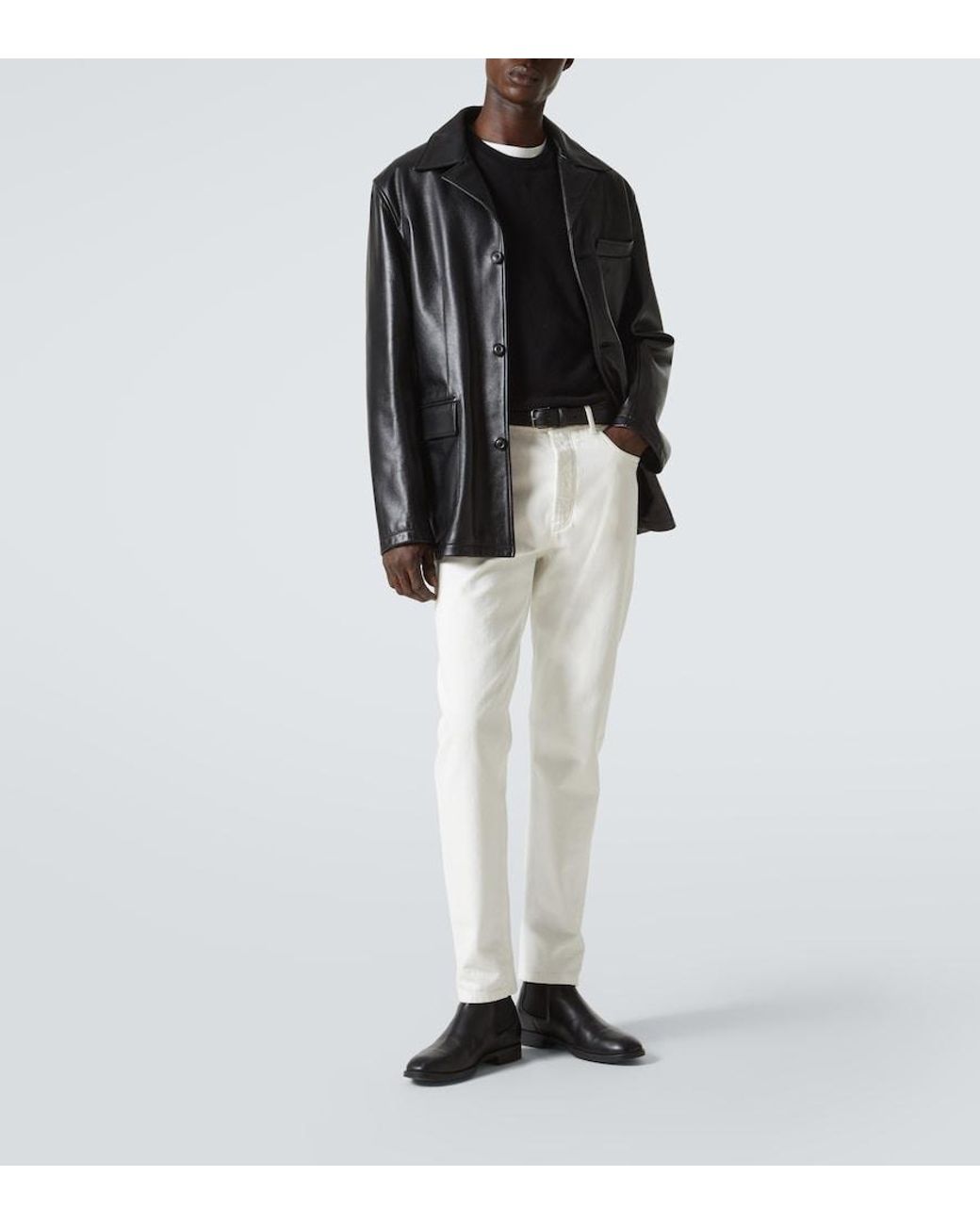 Pullover di Brunello Cucinelli in Black da Uomo