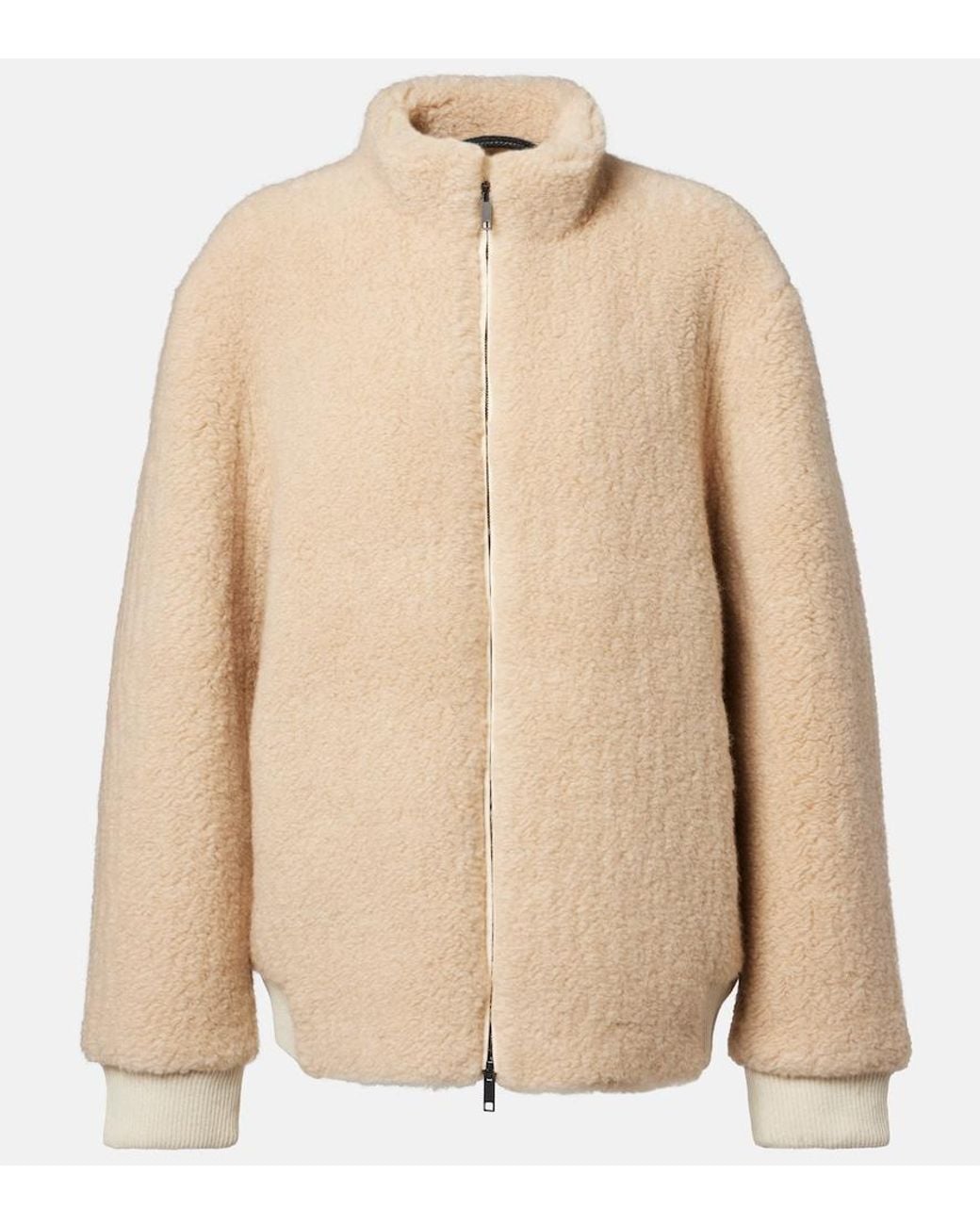 God's True Cashmere Natural Cashmere Jacket