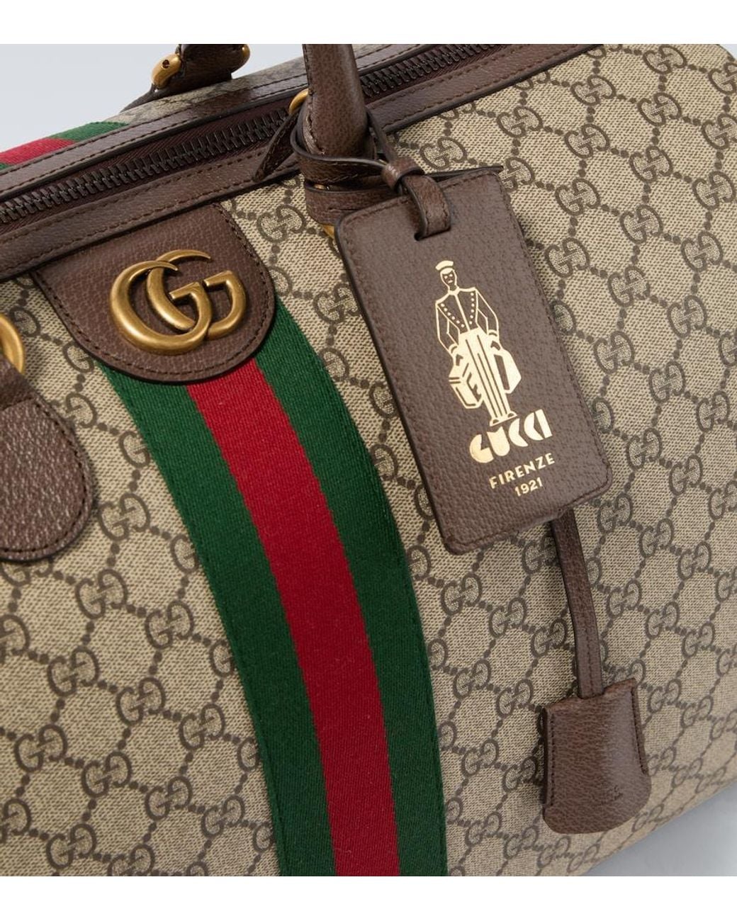 Gucci Weekender Savoy Medium in Brown für Herren