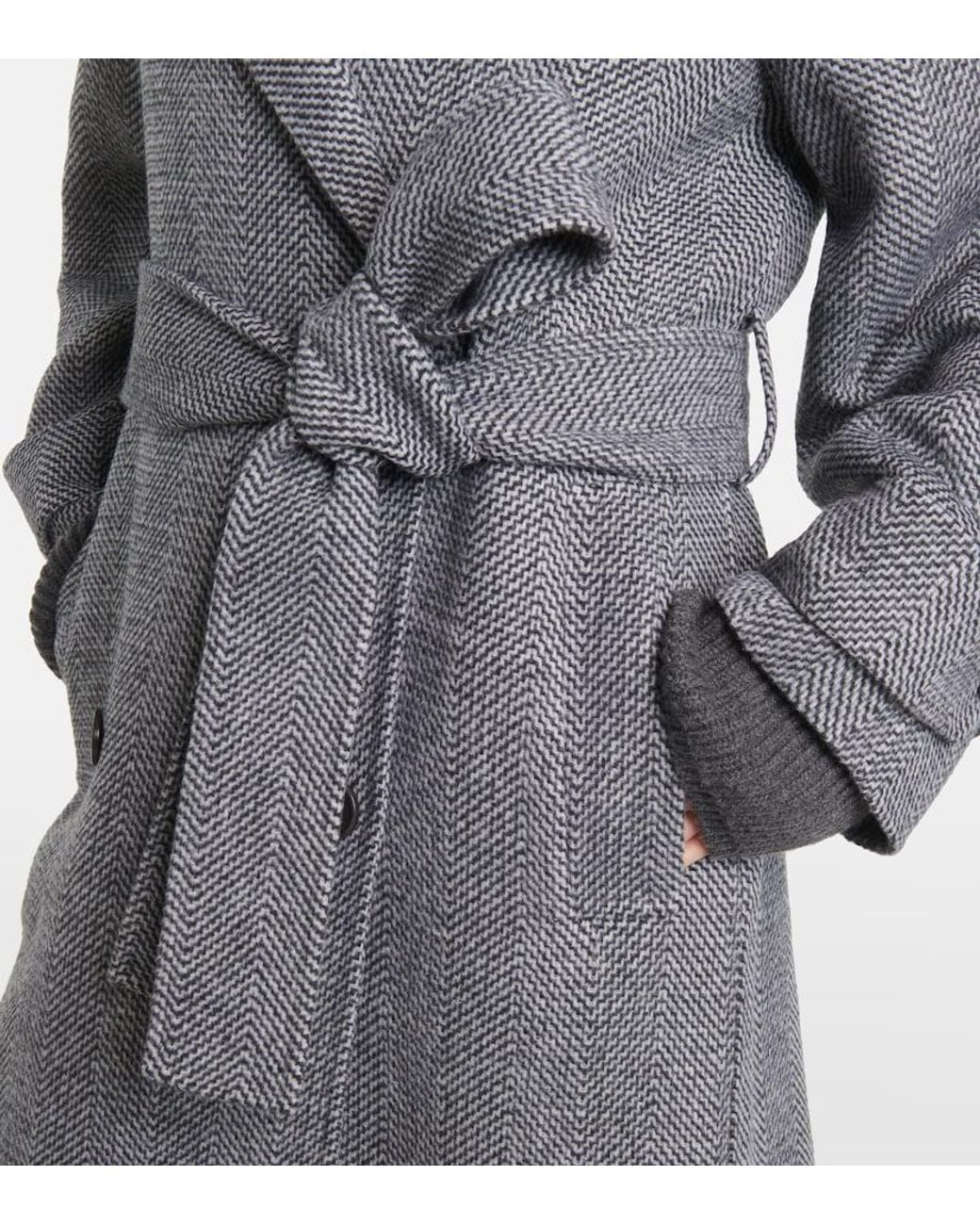 Joseph Gray New Navarre Virgin Wool Coat