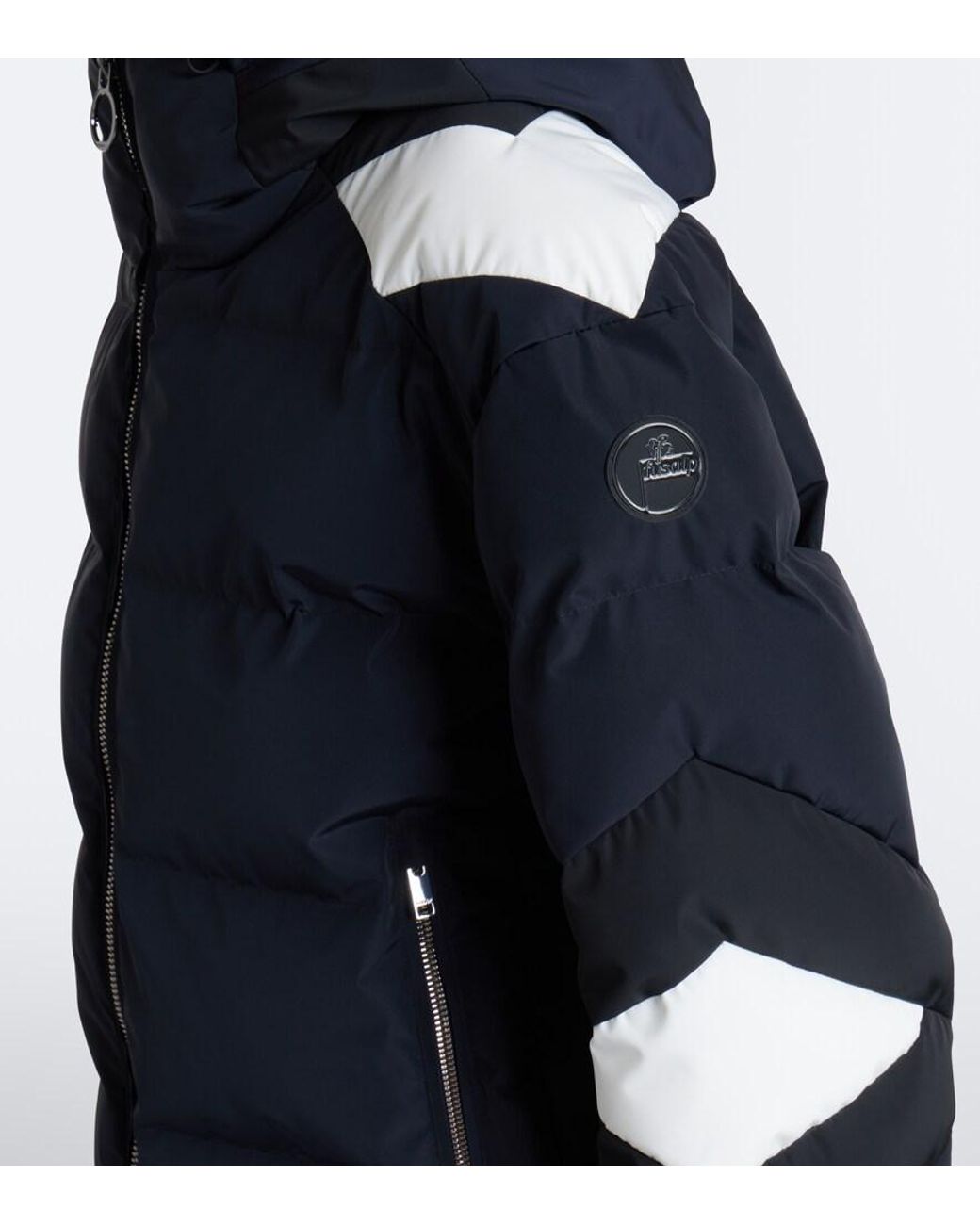 Fusalp Blue Charloy Quilted Ski Jacket