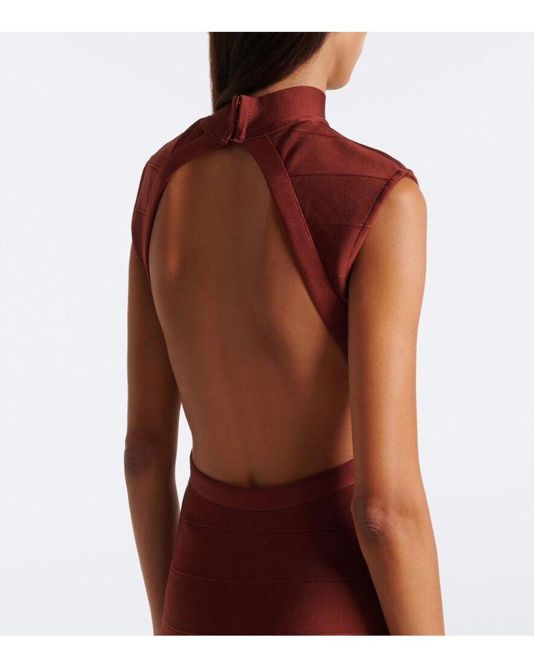 retroféte Red Zosima Knitted Gown