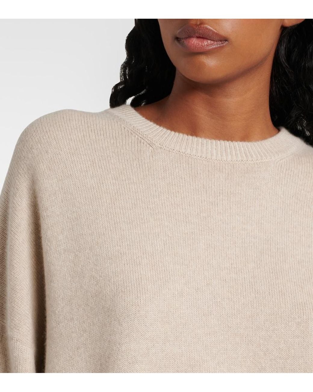 Pullover Monili di Brunello Cucinelli in Natural