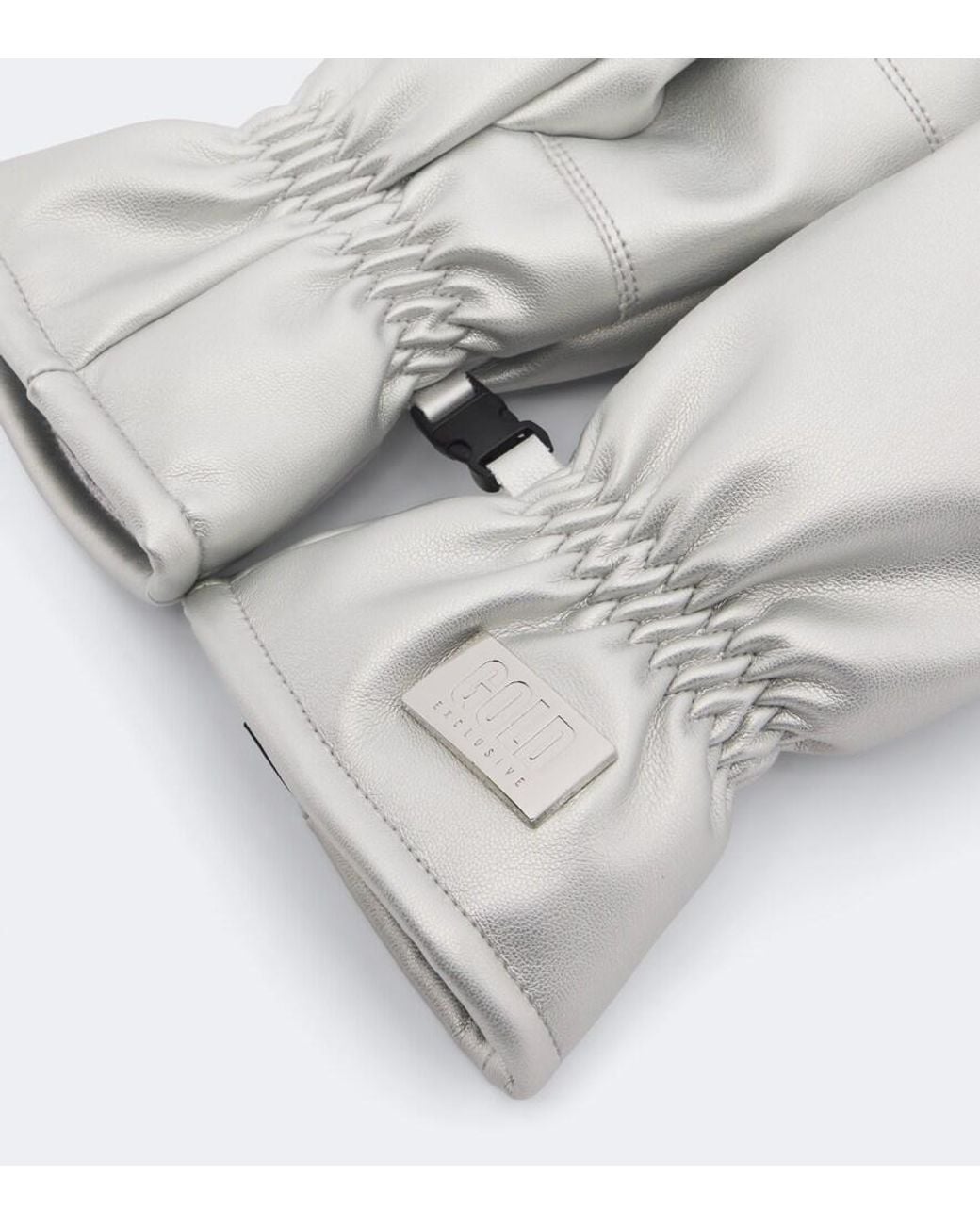 Goldbergh White Guramu Ski Mittens