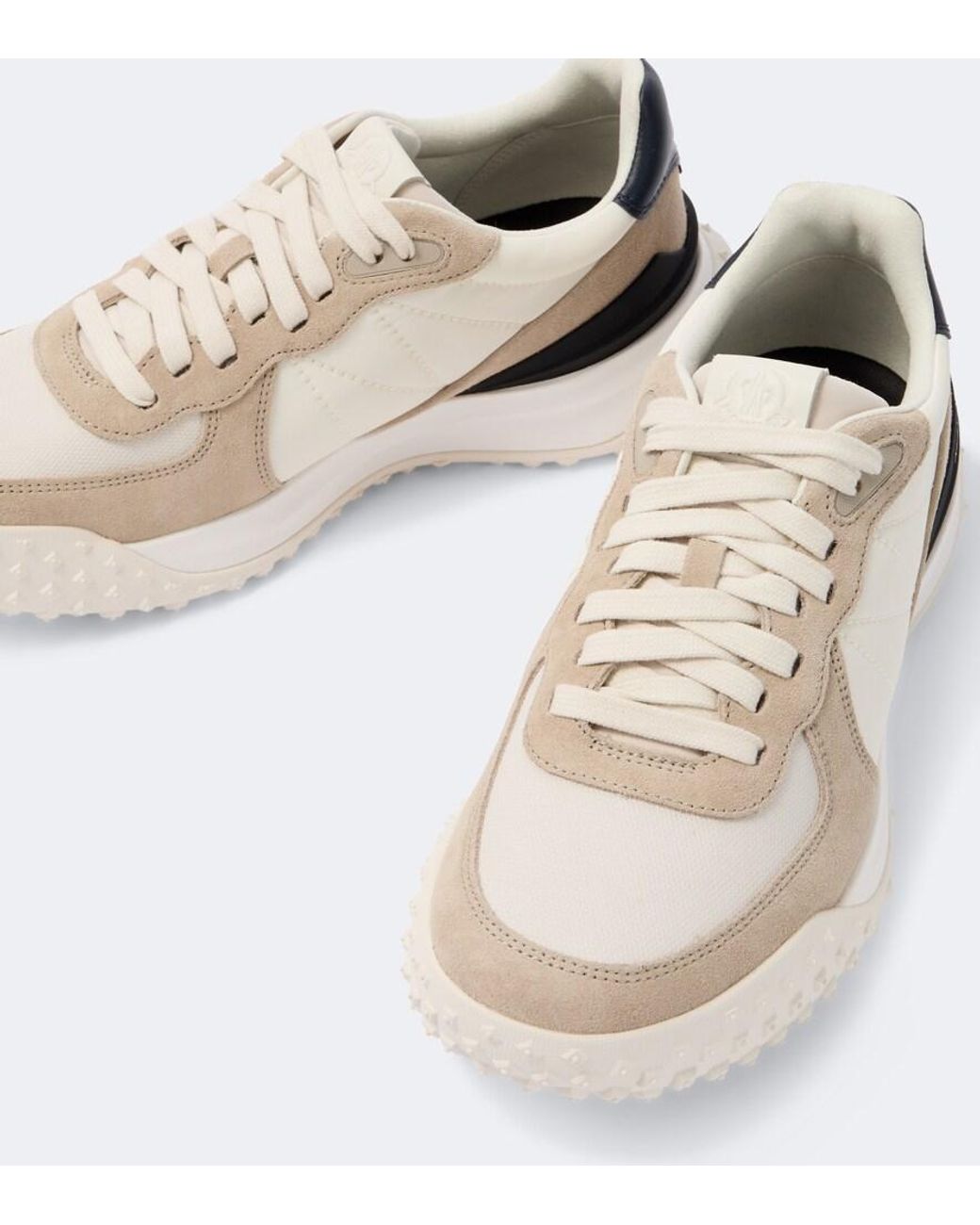 Baskets Corso Matelassees Moncler pour homme en coloris White
