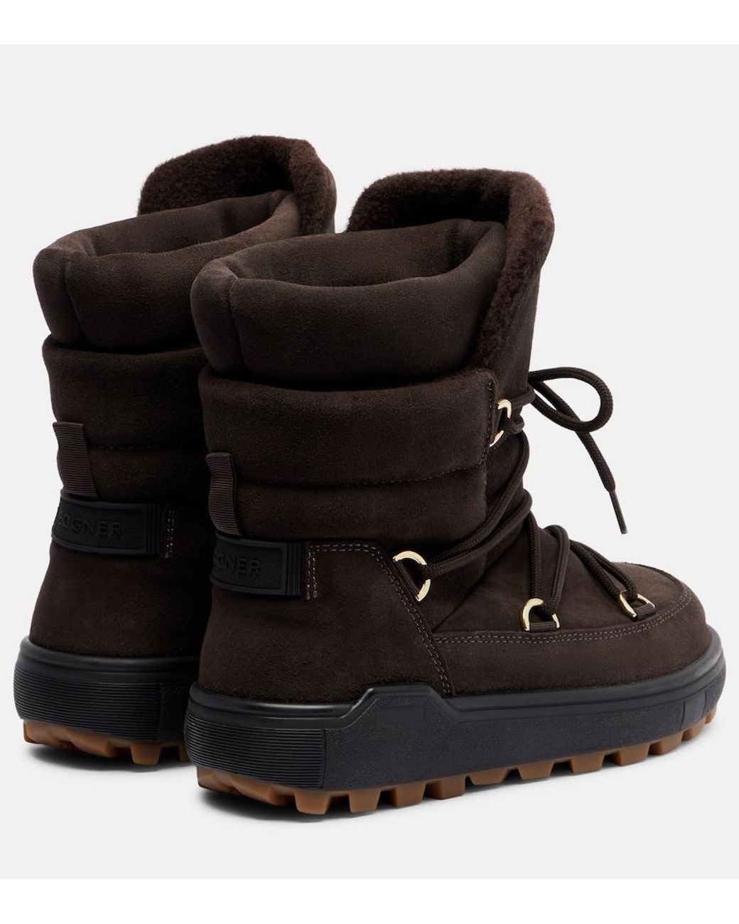 Bogner Black Chamonix 11 Suede Ankle Boots