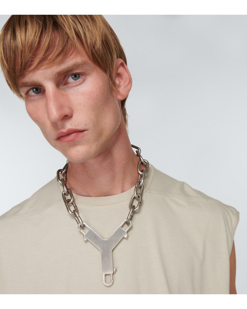 Rick Owens Cerberus Chainlink Choker for Men | Lyst Australia