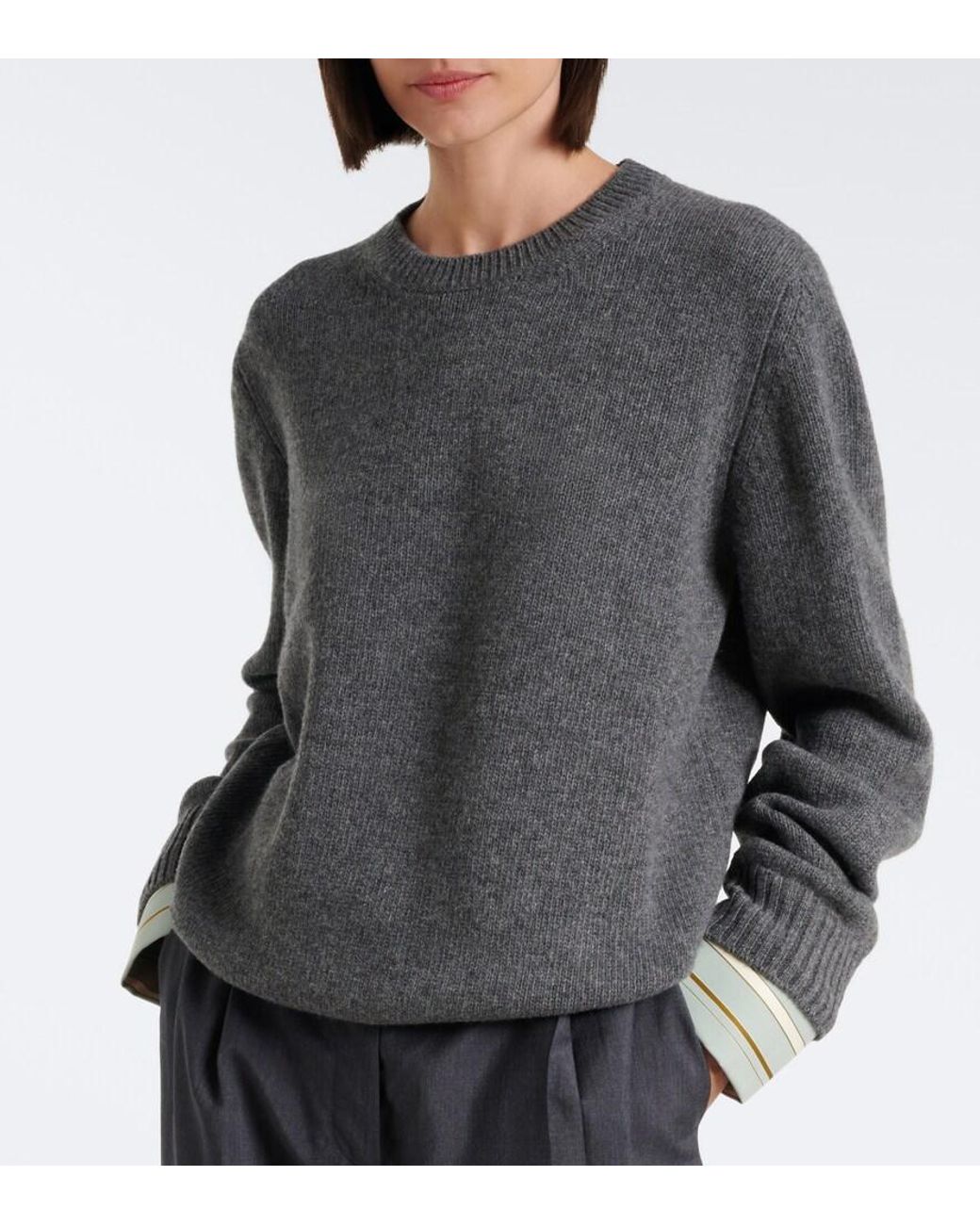 Pullover di Prada in Gray