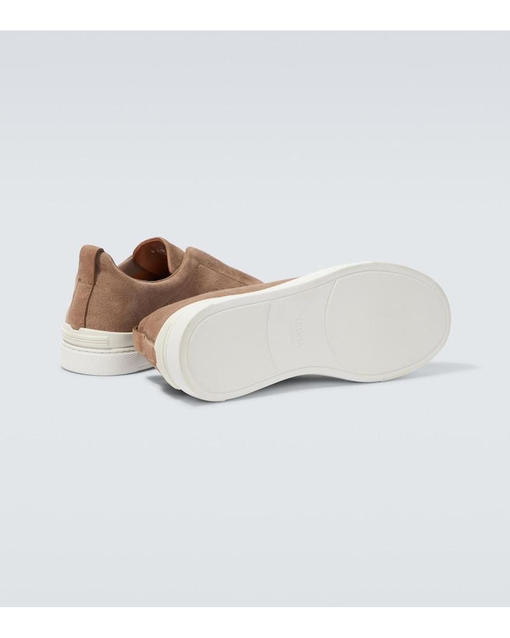 Zegna Brown Sneakers for men