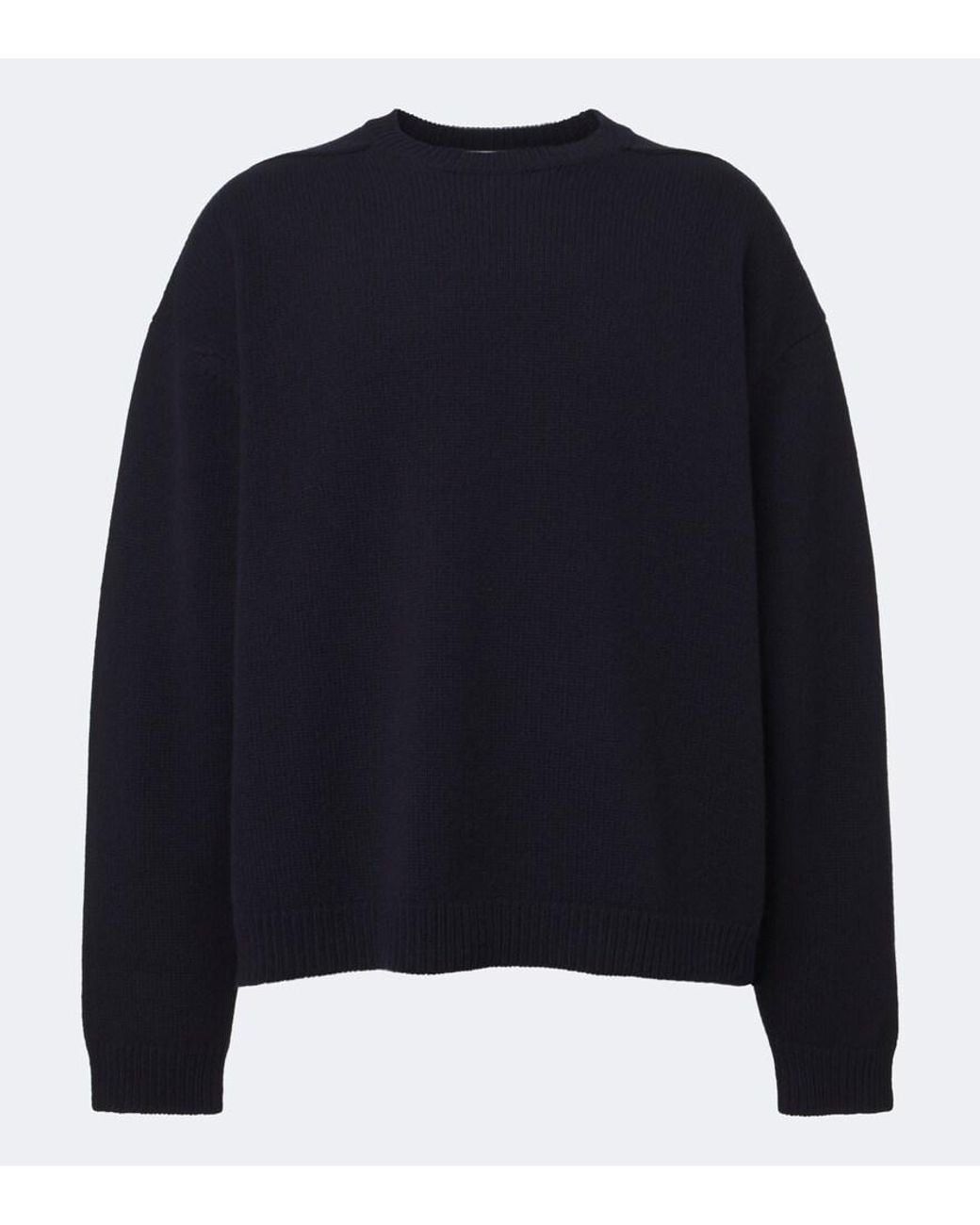 Studio Nicholson Blue Hemyl Oversized Wool Sweater for men